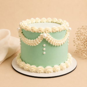 Vintage Spotify Torte „Mint Melody"